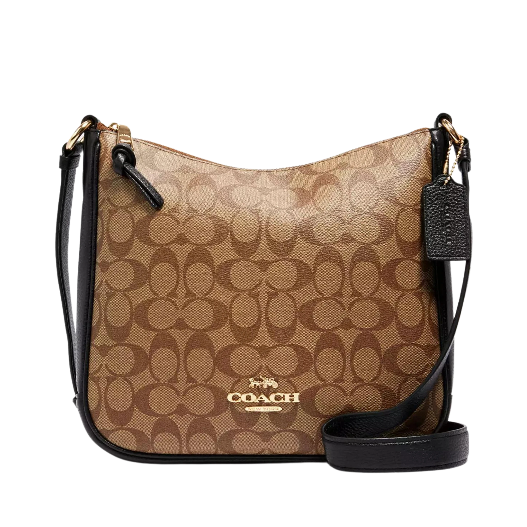 Bolsa Coach Ellie File Bag In Signature Canvas