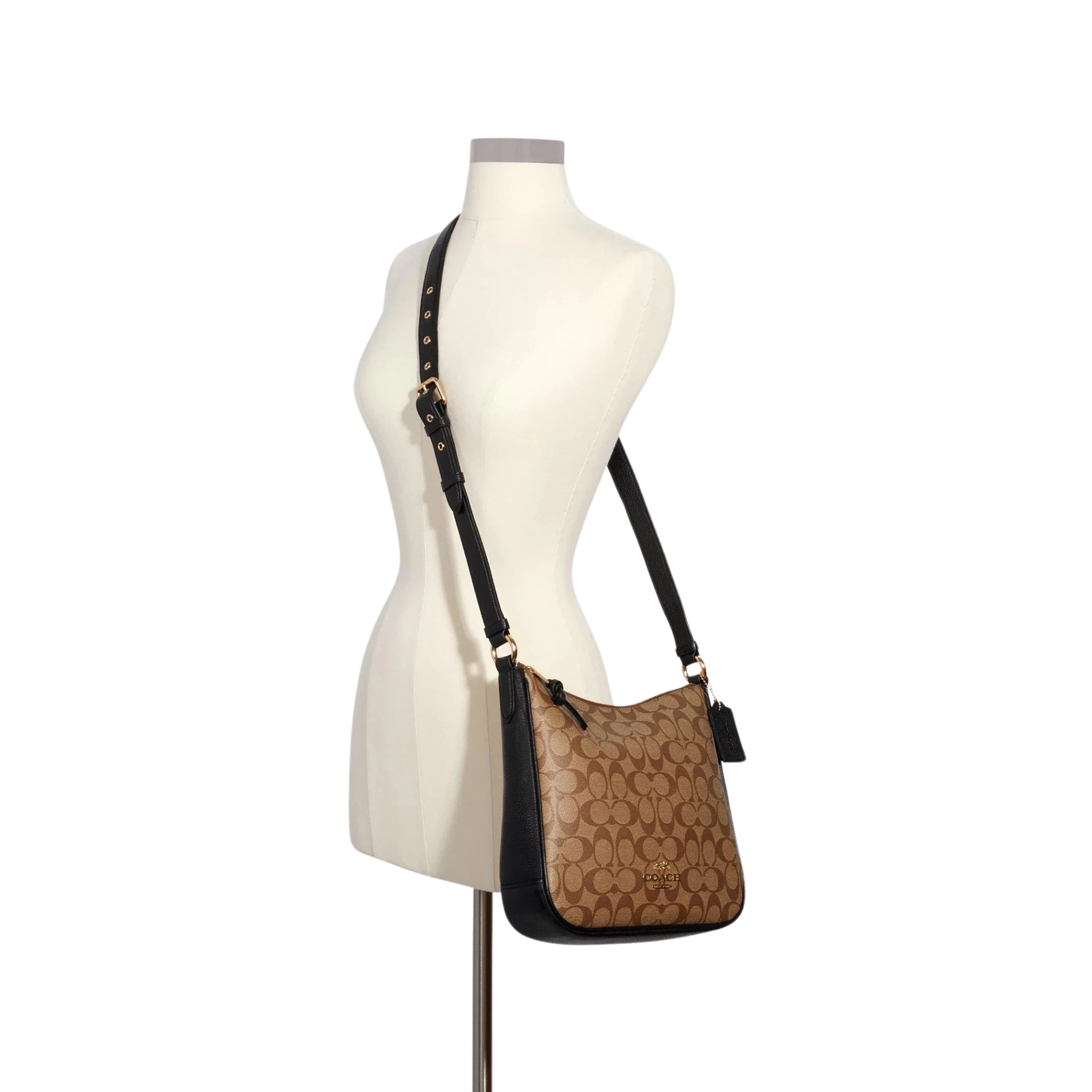 Bolsa Coach Ellie File Bag In Signature Canvas