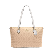 Bolsa Coach Gallery Tote In Signature Canvas