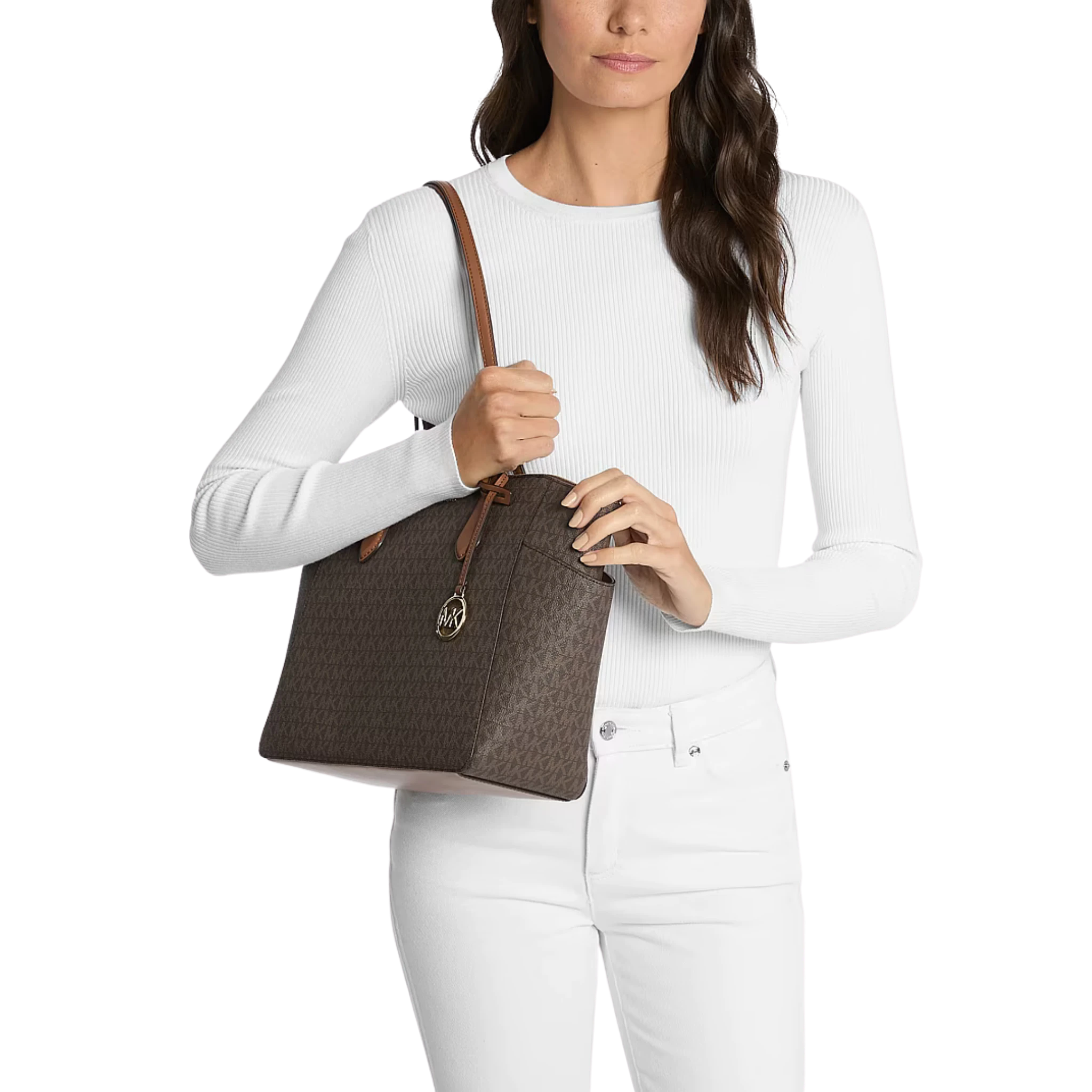 Bolsa Michael Kors Marilyn Medium Signature Logo Tote