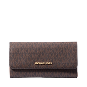 Cartera Michael Kors Jet Set Large Signature Logo Trifold