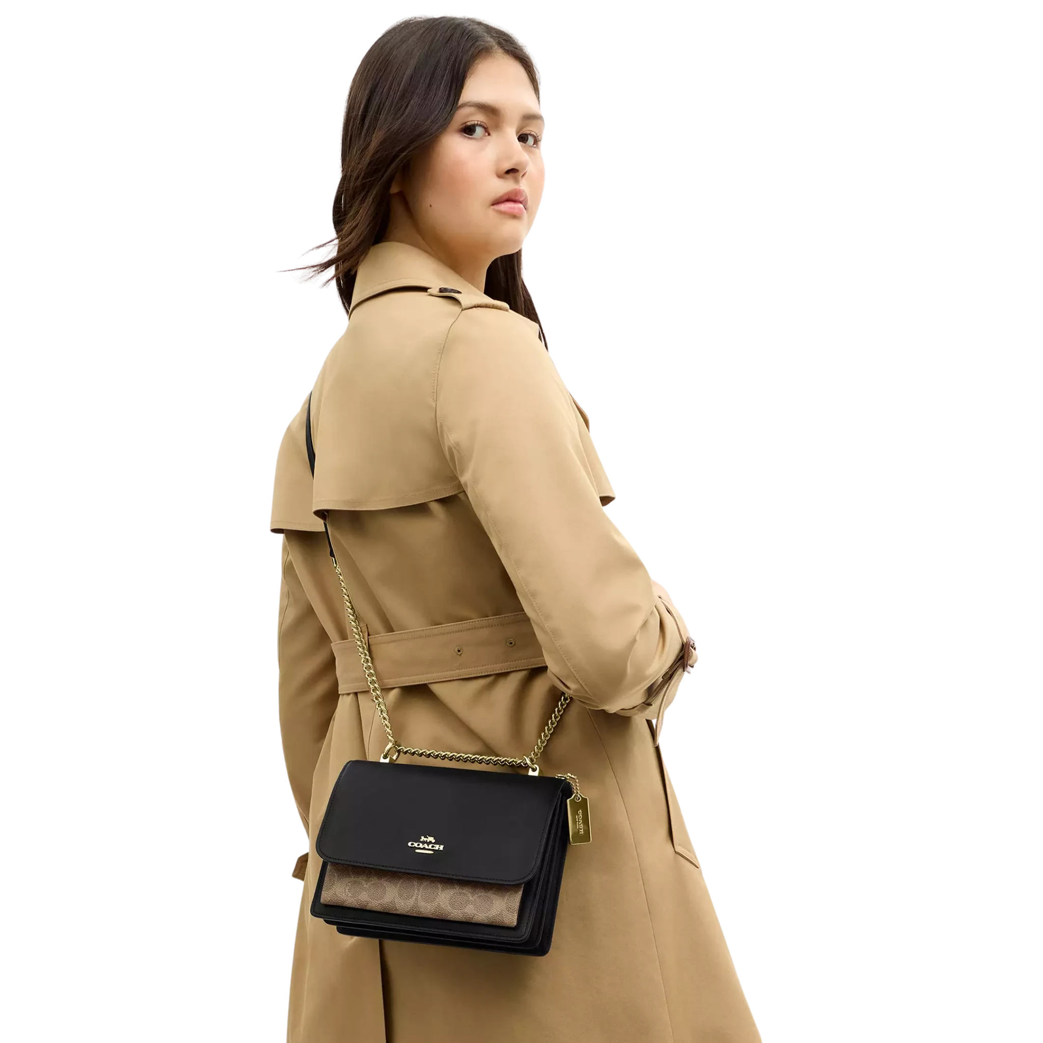 Bolsa Coach Klare Crossbody Bag In Signature Canvas