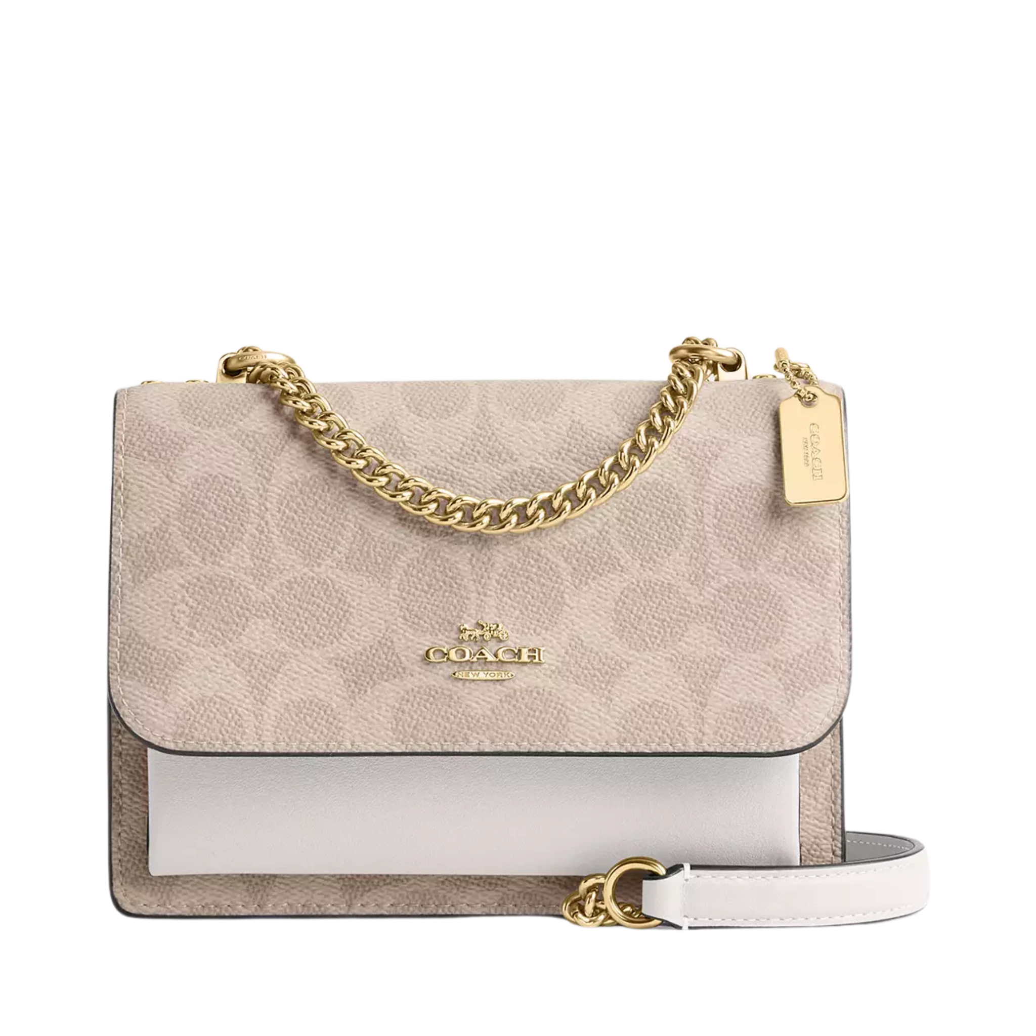 Bolsa Coach Mini Klare Crossbody Bag In Signature Canvas