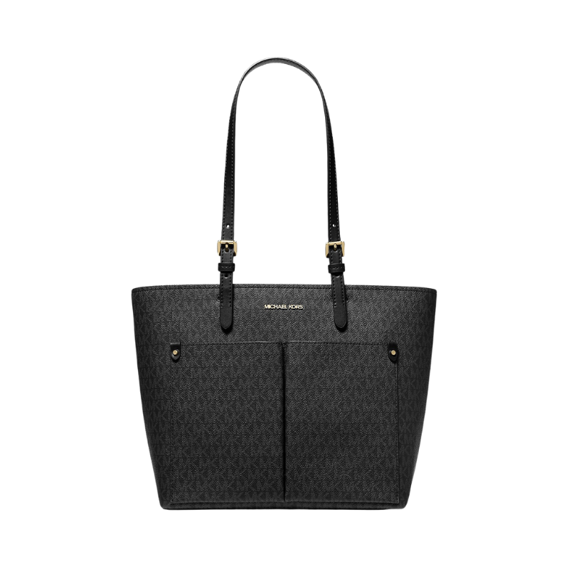 Bolsa Michael Kors Jet Set Medium Logo Pocket Tote Bag