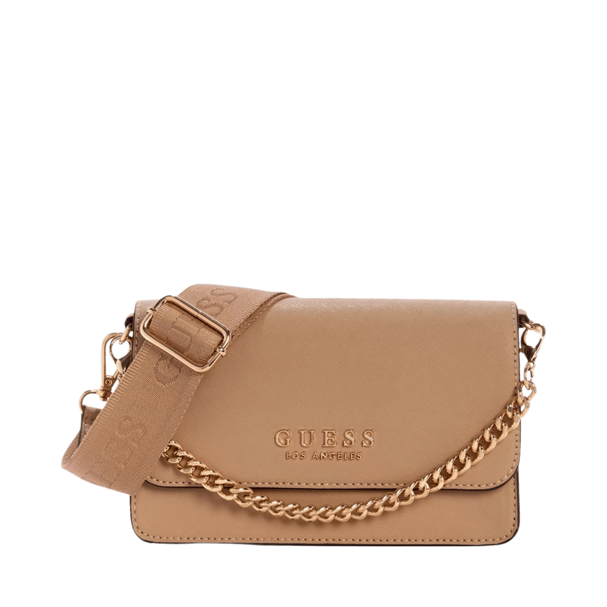Bolsa Guess Indira Fold-Over Mini Crossbody
