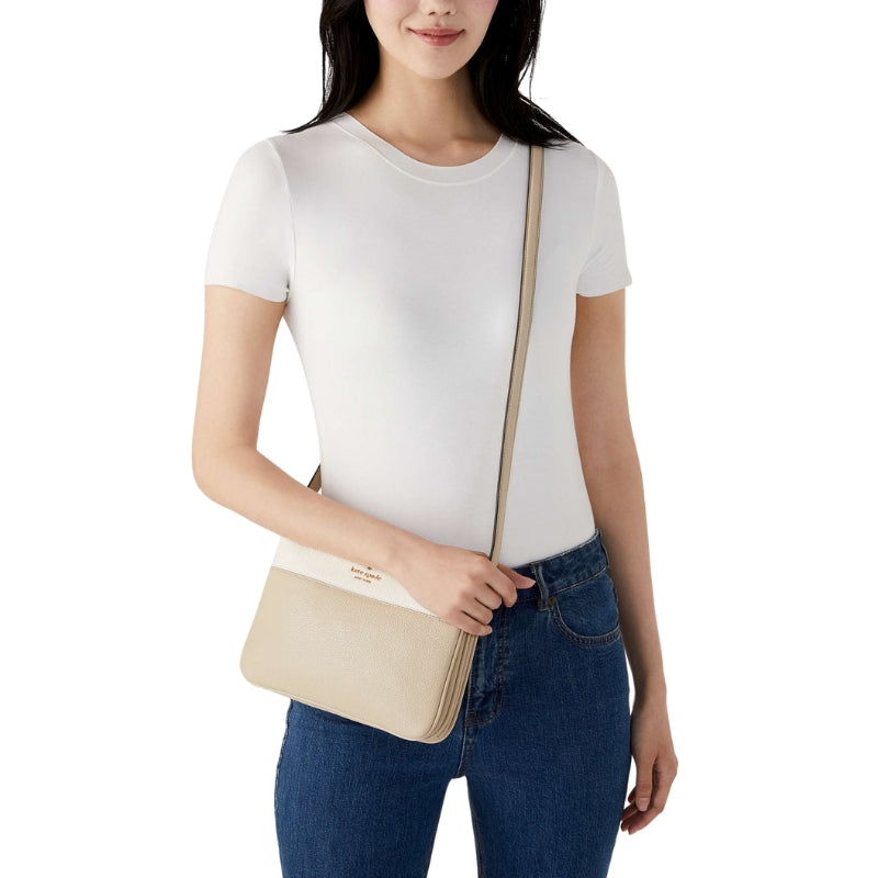 Bolsa Kate Spade Leila Colorblock Triple Gusset Crossbody