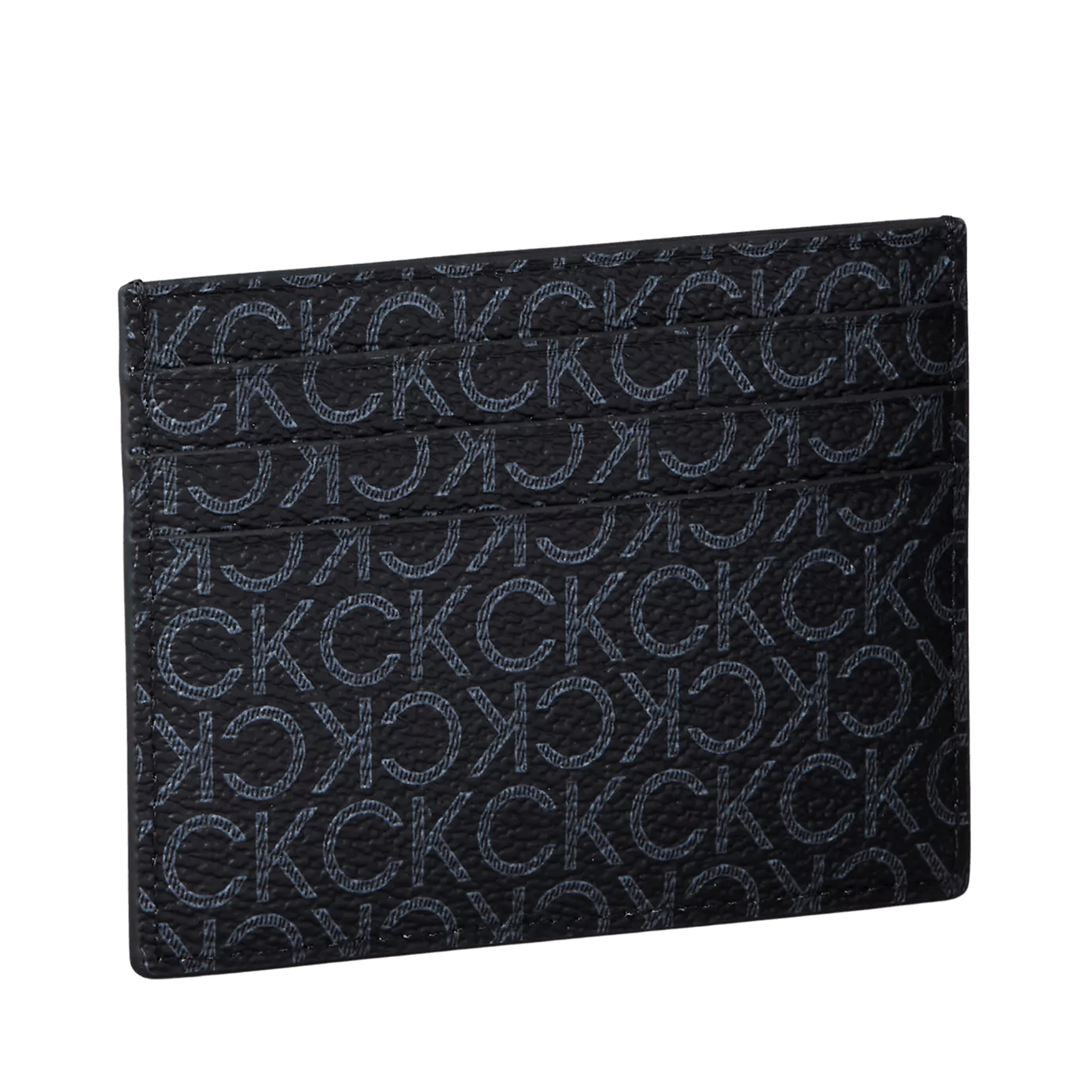 Tarjetero Calvin Klein Pebbled Monogram Card Case