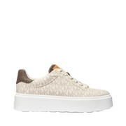 Tenis Michael Kors Romey Metallic Two-Tone Signature Logo Platform Sneaker