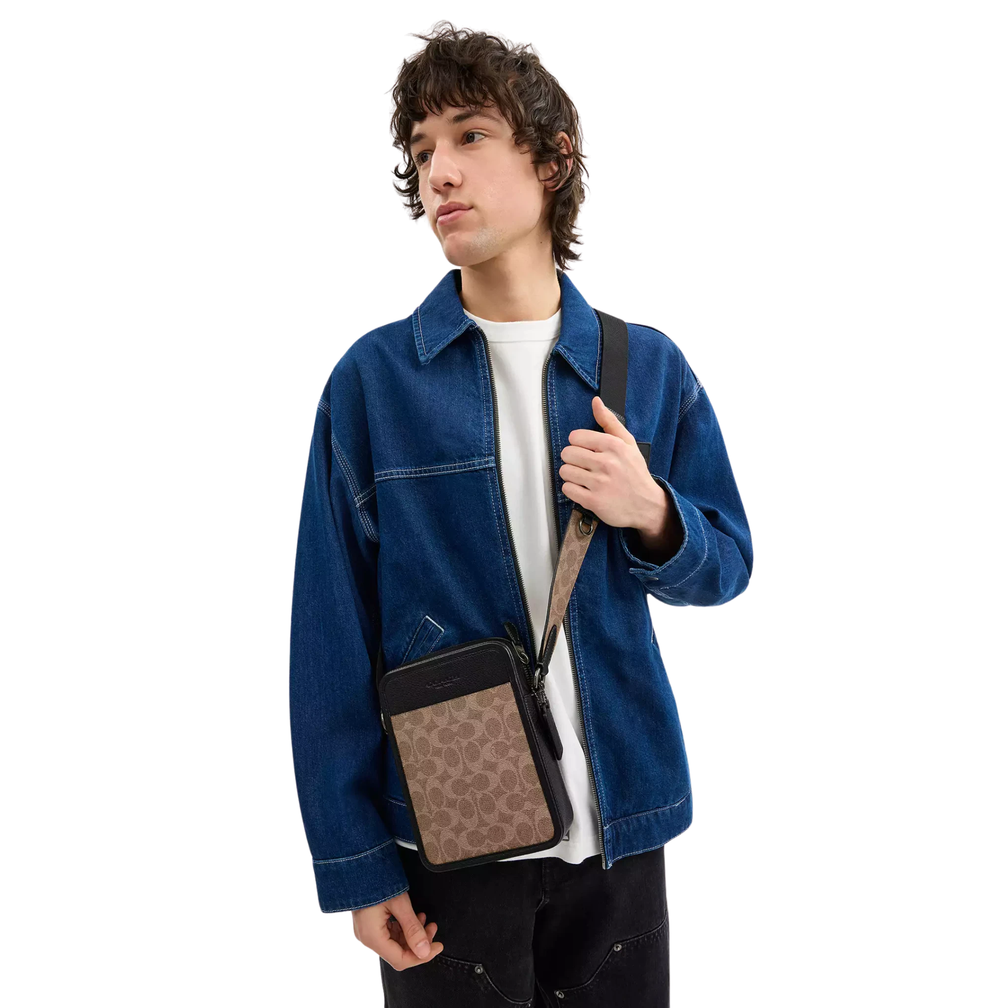 Bandolera Coach Sullivan Crossbody In Signature Canvas
