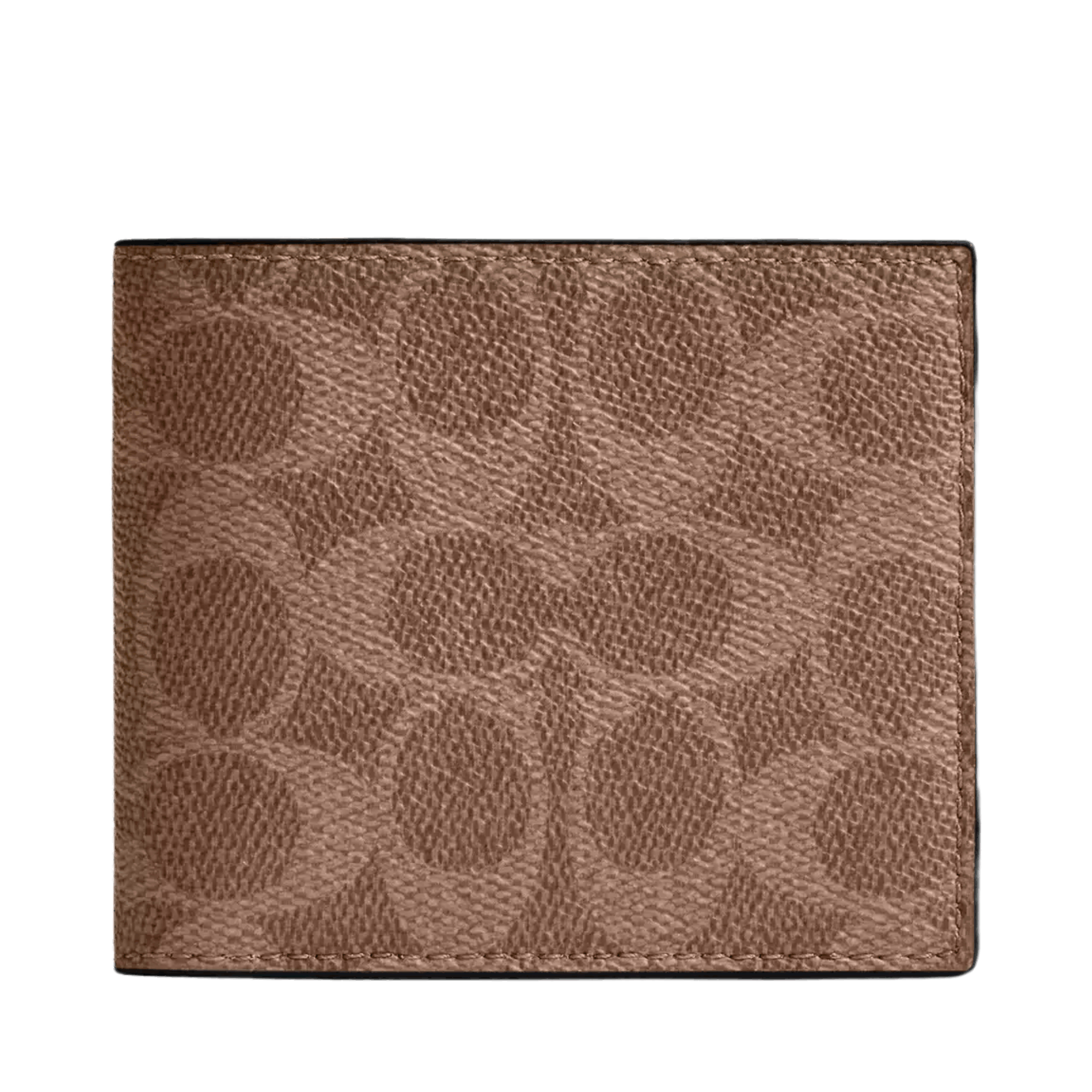 Cartera Coach Id Billfold Wallet In Signature Canvas