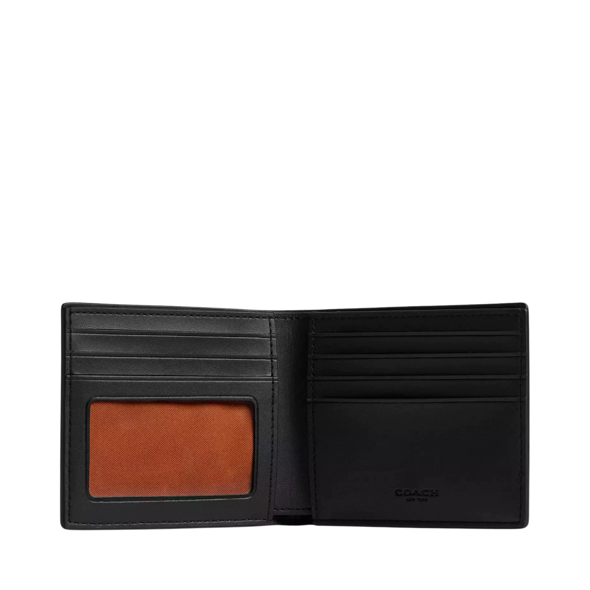 Cartera Coach Id Billfold Wallet In Signature Canvas