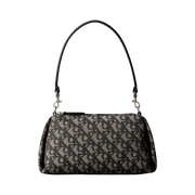 Bolsa Calvin Klein Pleat Monogram Logo Shoulder Bag