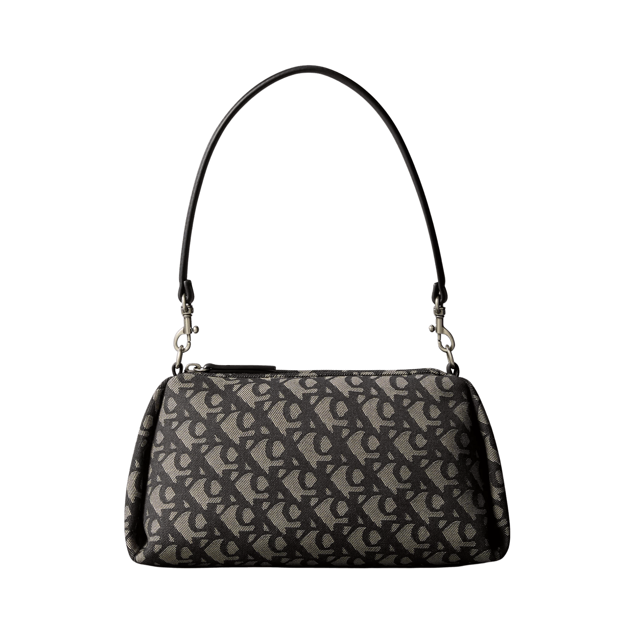 Bolsa Calvin Klein Pleat Monogram Logo Shoulder Bag