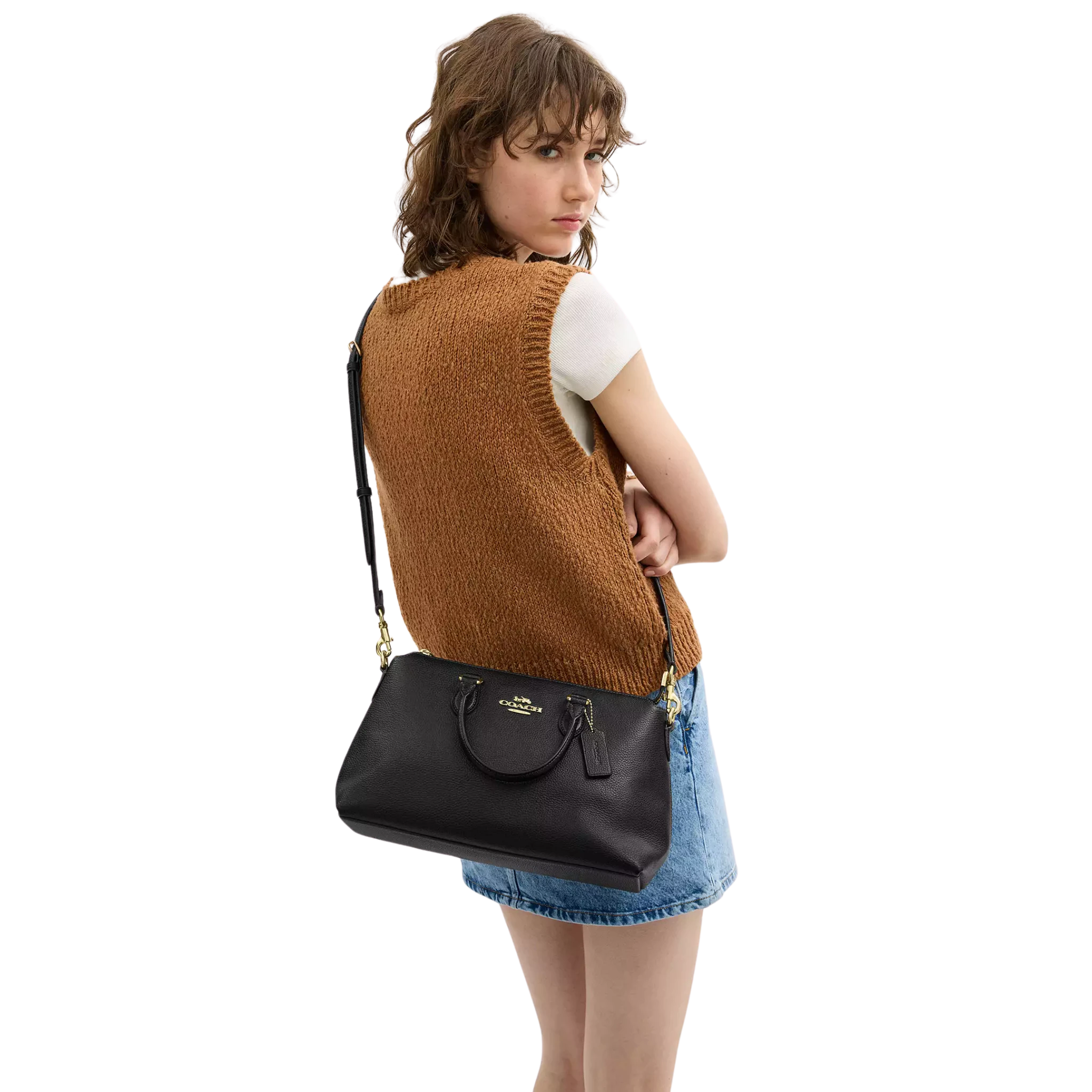 Bolsa Coach Georgia Satchel Bag
