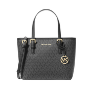 Bolsa Michael Kors Jet Set Travel Extra-Small Logo Top-Zip Tote Bag