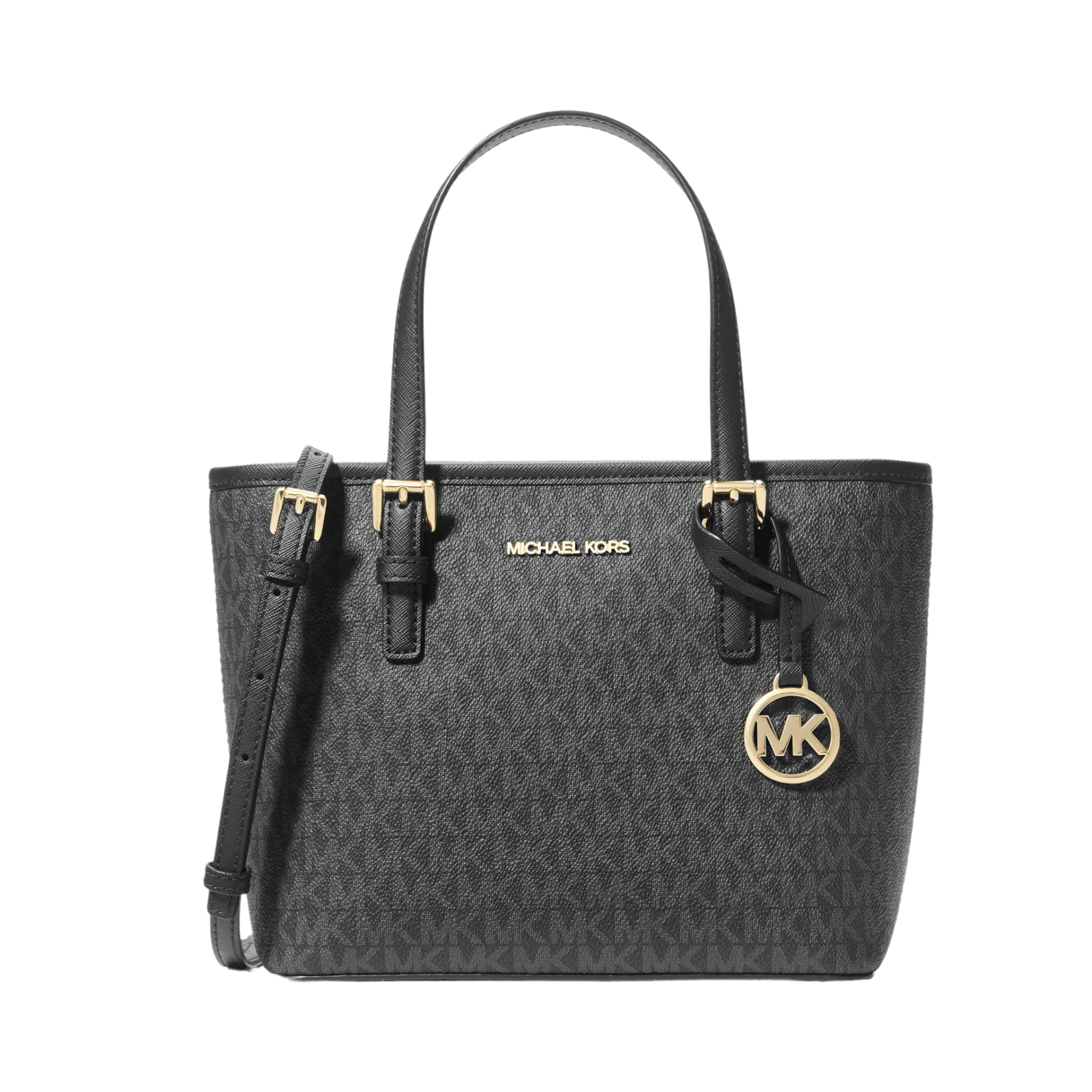 Bolsa Michael Kors Jet Set Travel Extra-Small Logo Top-Zip Tote Bag