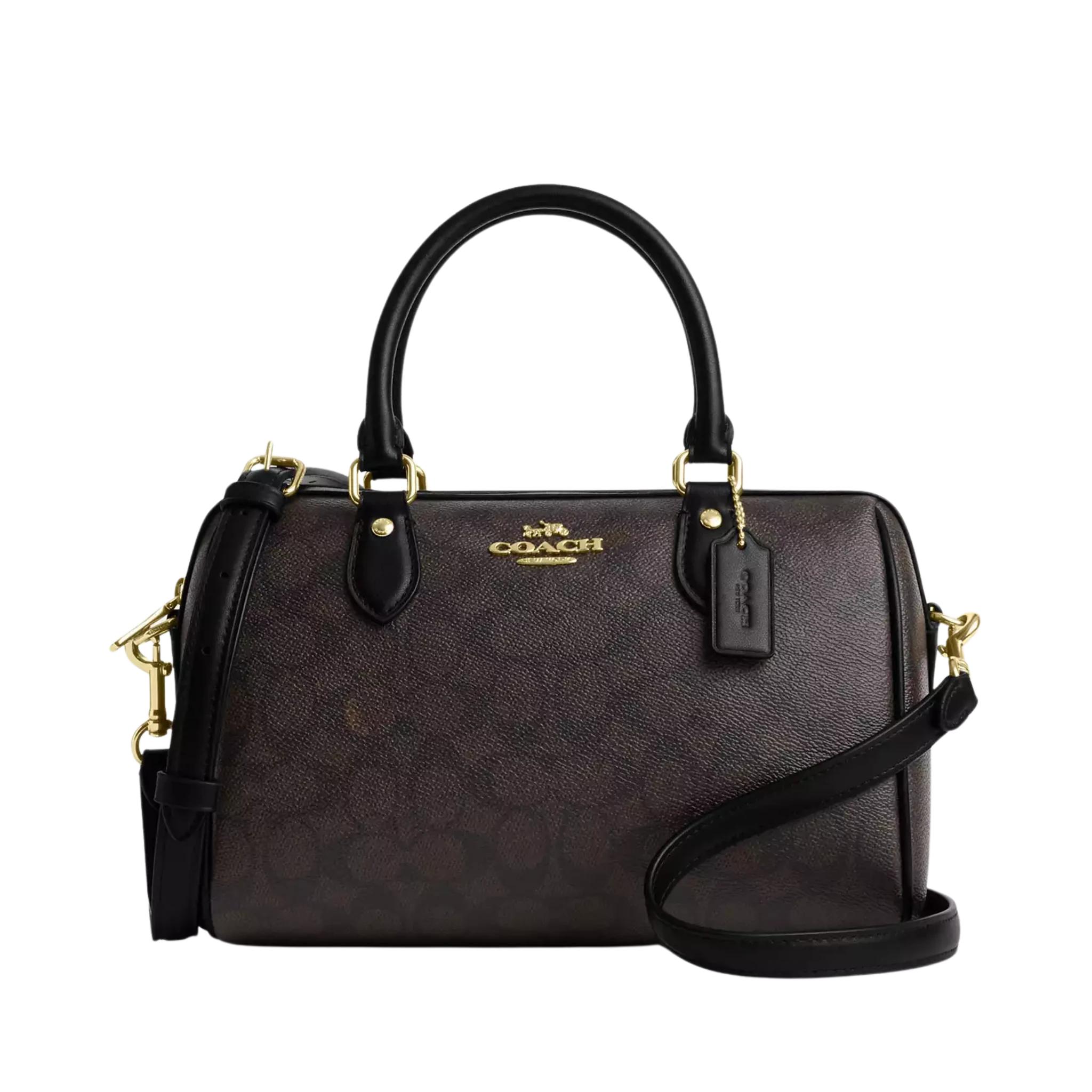 Bolsa Coach Rowan Satchel Bag In Signature Canvas
