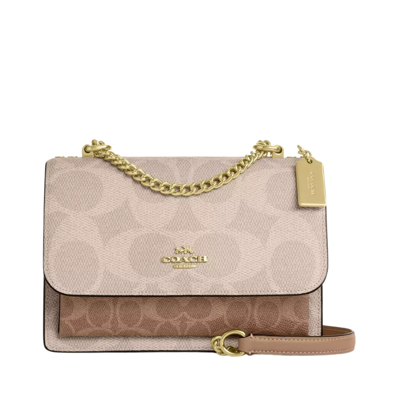 Bolsa Coach Klare Crossbody Bag In Blocked Signature Canvas