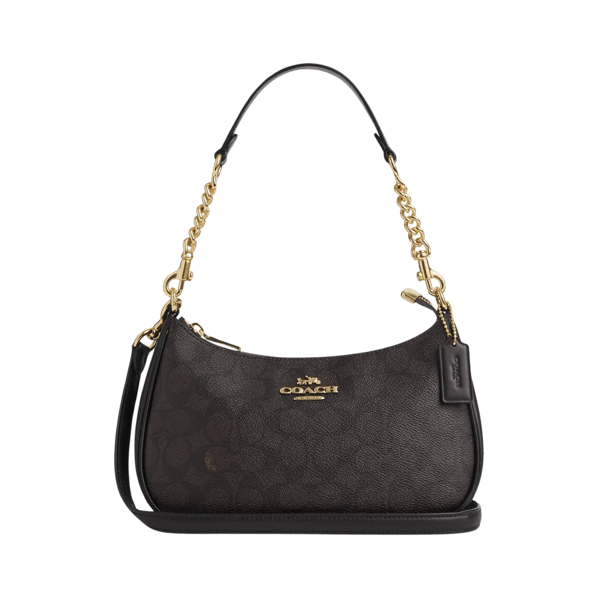 Bolsa Coach Teri Shoulder Bag In Signature Canvas