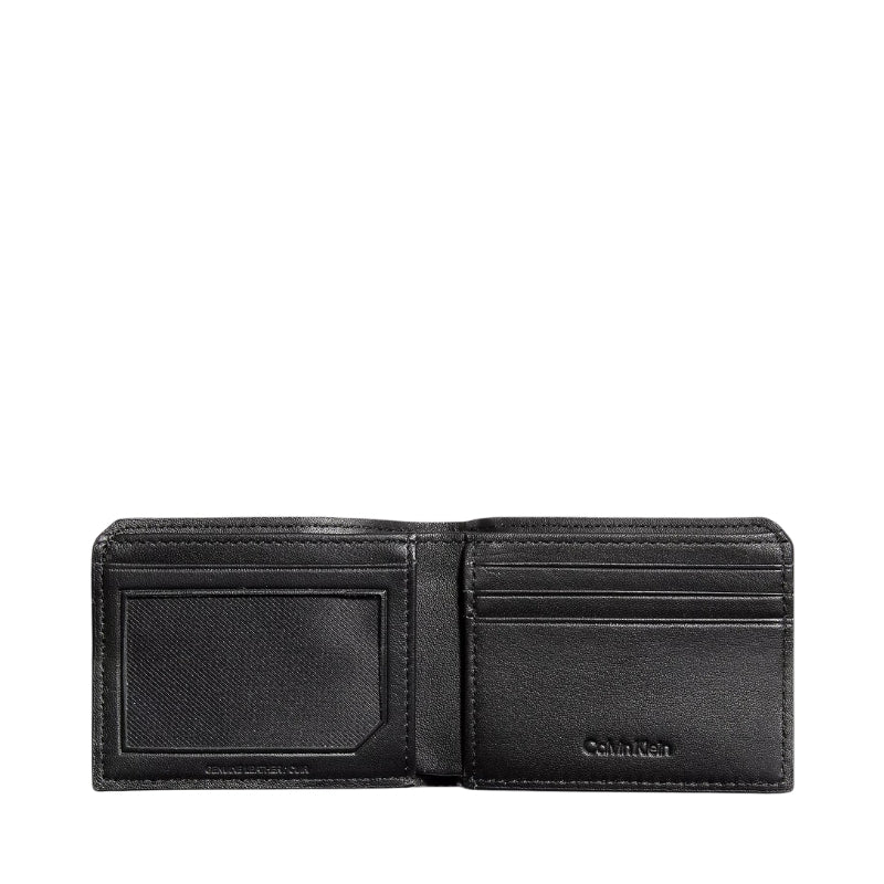 Cartera Calvin Klein Pebble Leather Slim Bifold Wallet