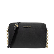 Bolsa Michael Kors Jet Set Large Saffiano Leather Crossbody Bag