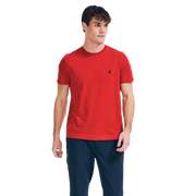 Playera Nautica Solid Crewneck T Shirt