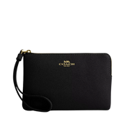 Monedero Coach Corner Zip Wristlet