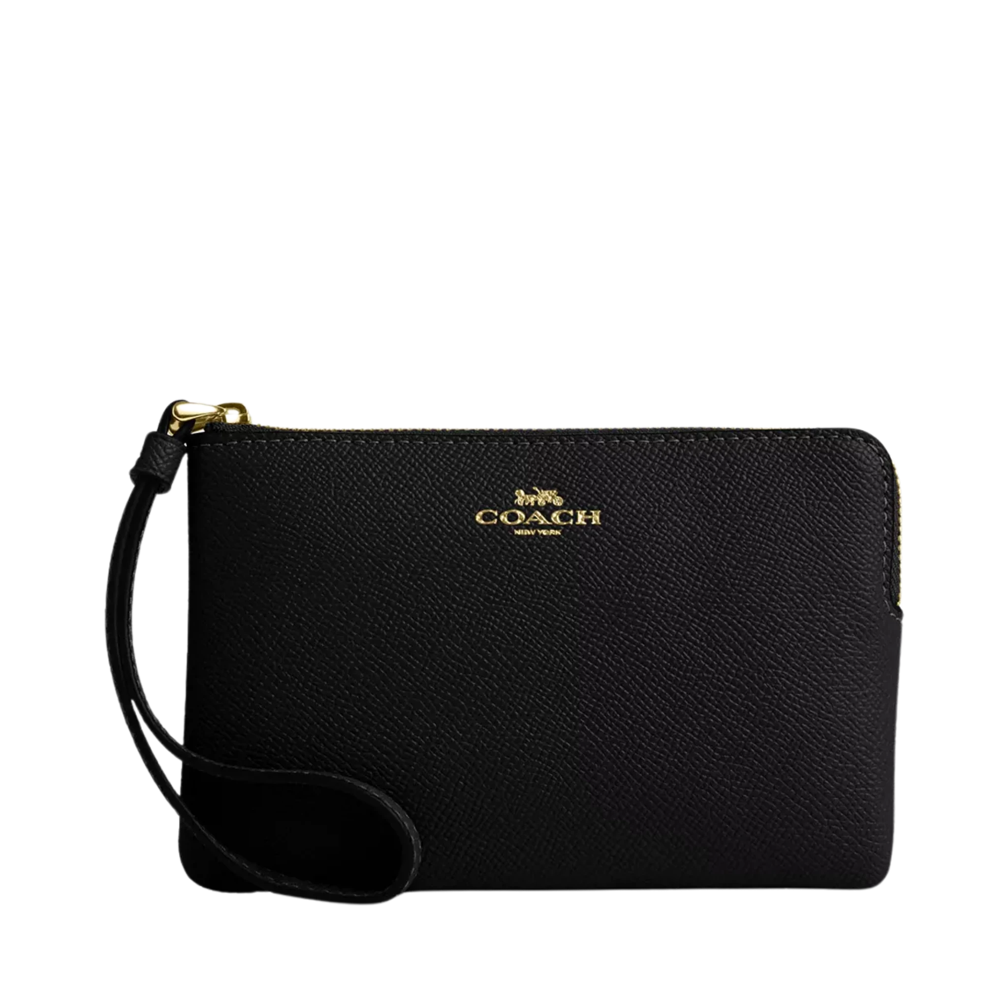 Monedero Coach Corner Zip Wristlet