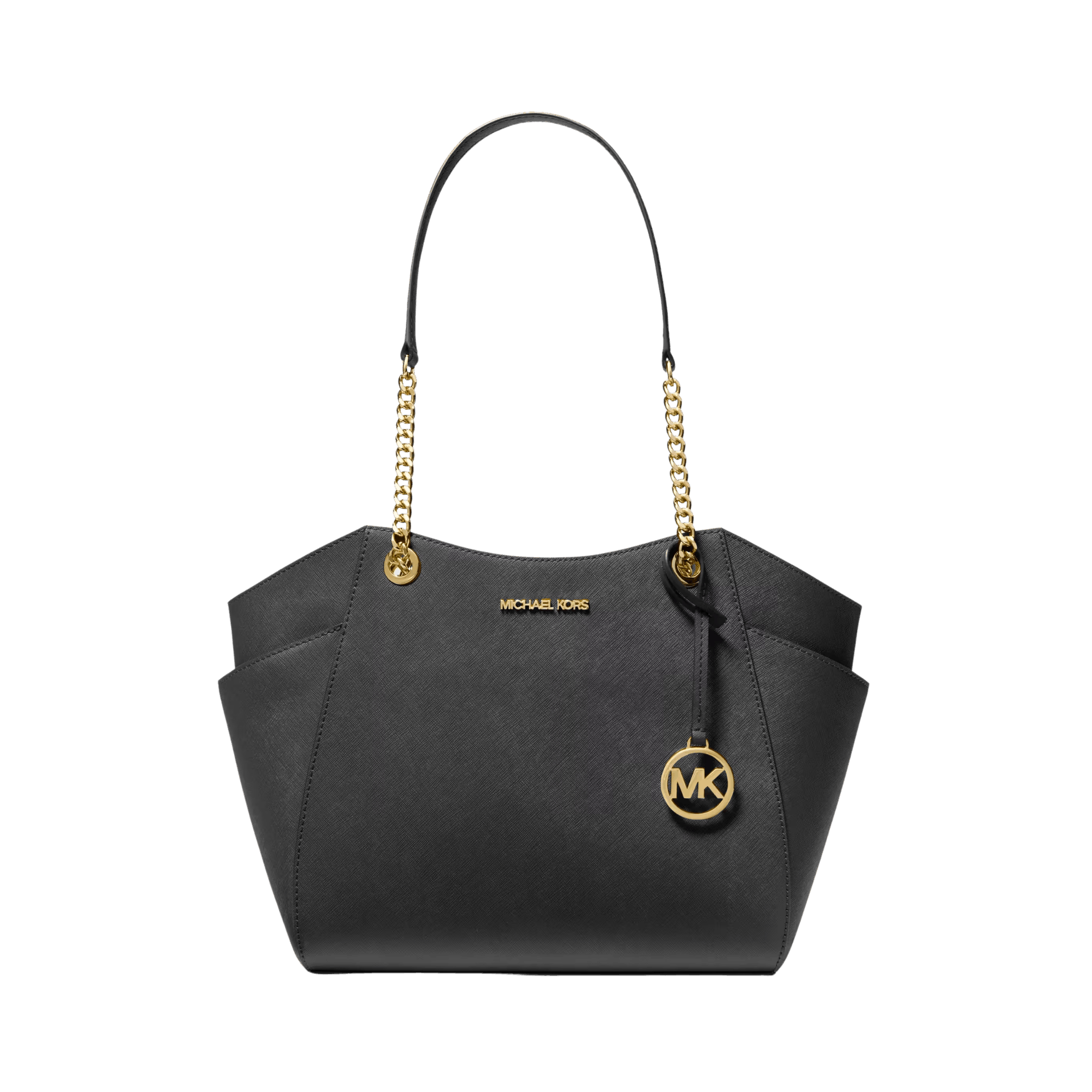 Bolsa Michael Kors Jet Set Large Saffiano Leather Shoulder Bag