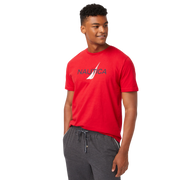 Playera Nautica Logo Graphic T-Shirt