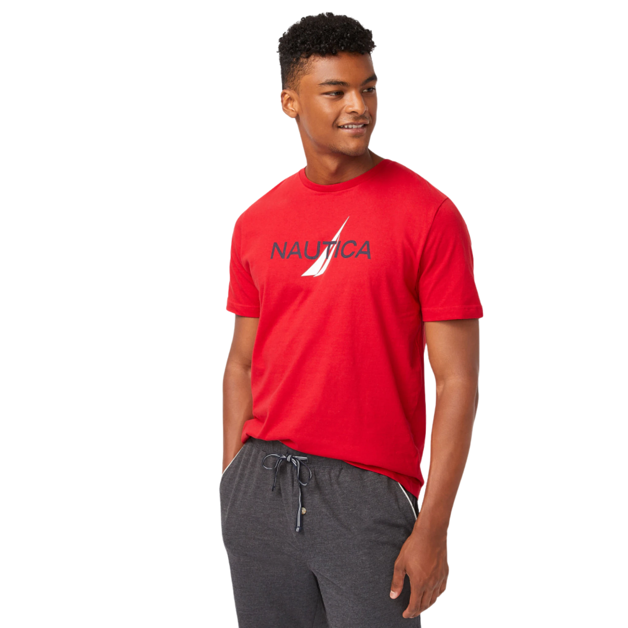 Playera Nautica Logo Graphic T-Shirt