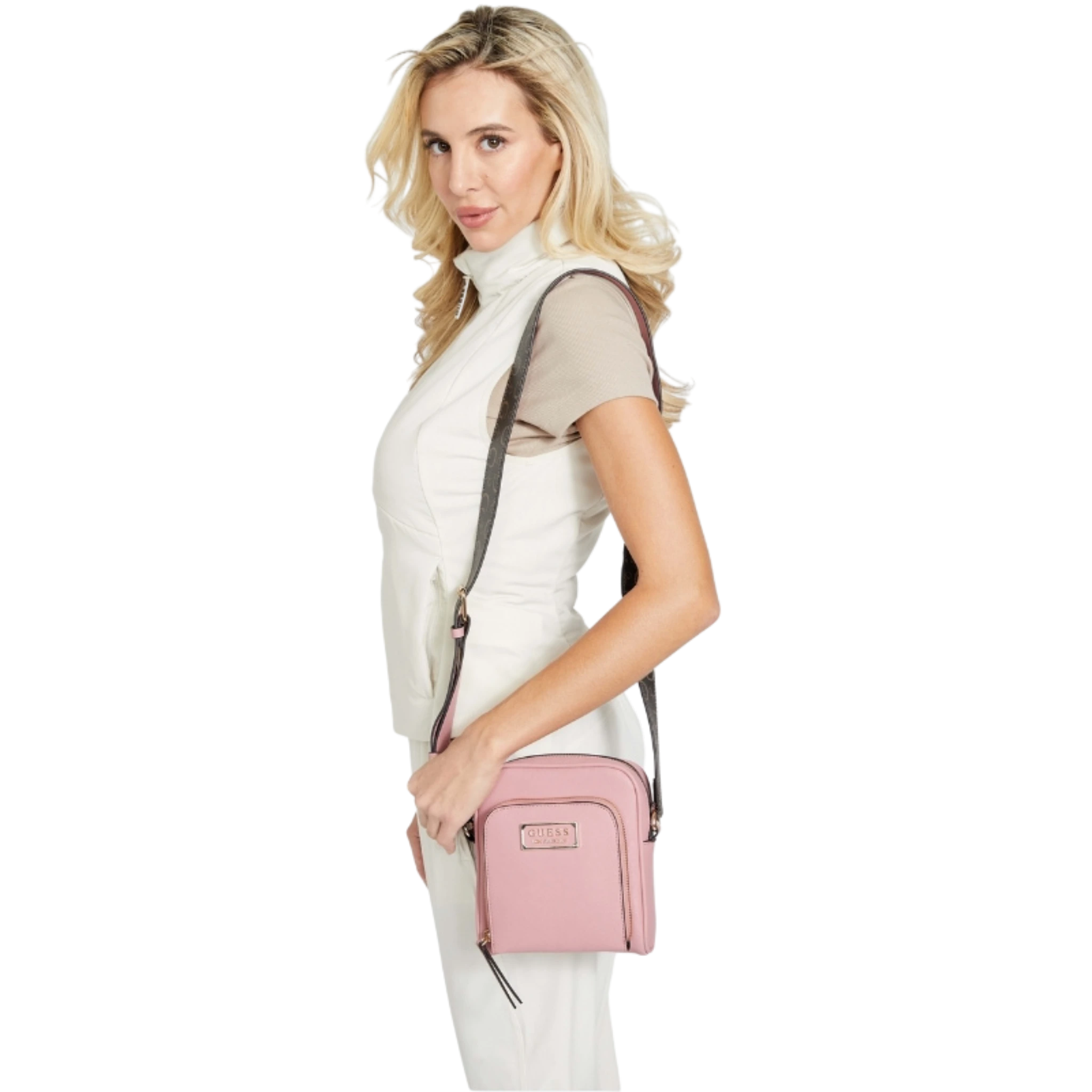 Bolsa Guess Florizel Mini Crossbody