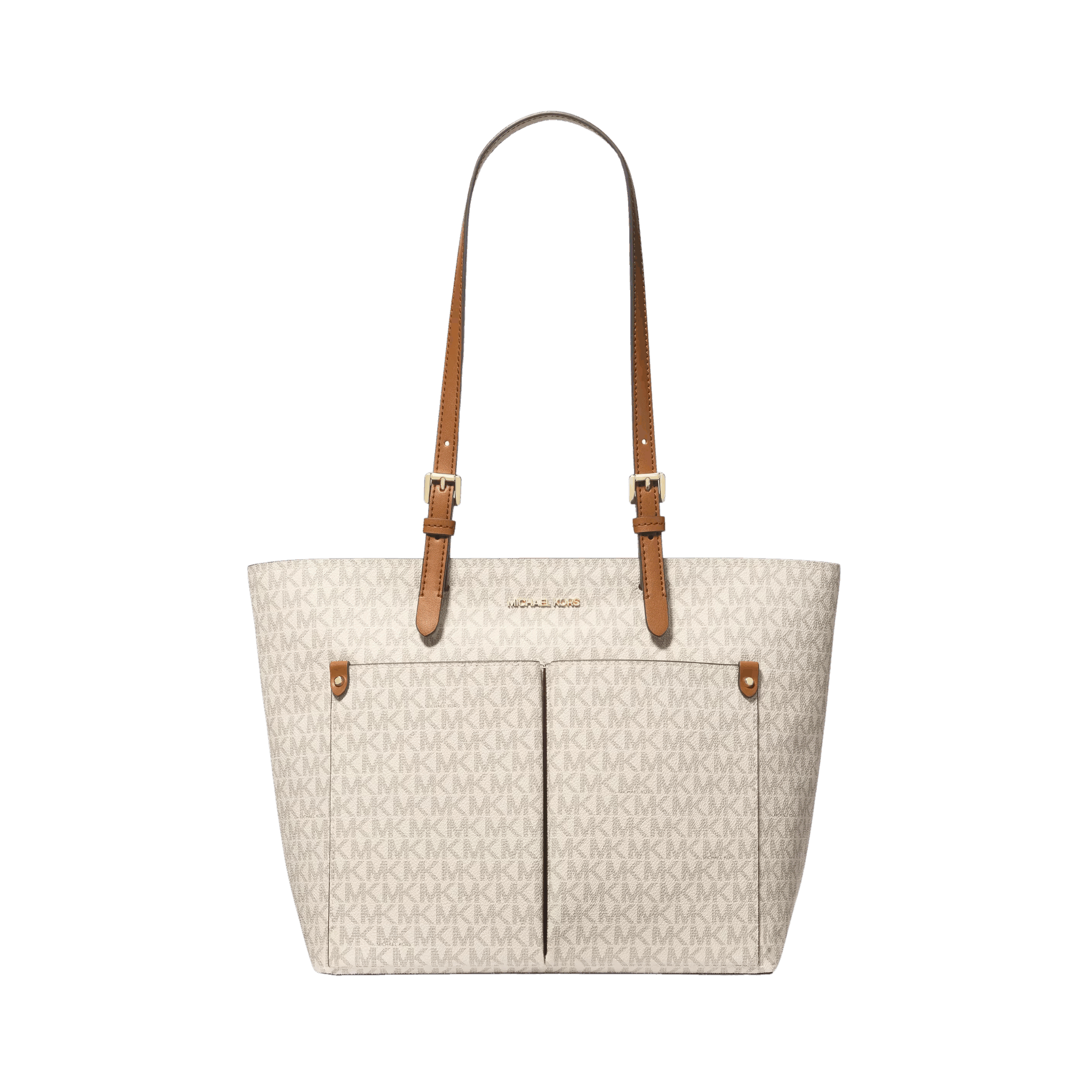 Bolsa Michael Kors Jet Set Medium Logo Pocket Tote Bag