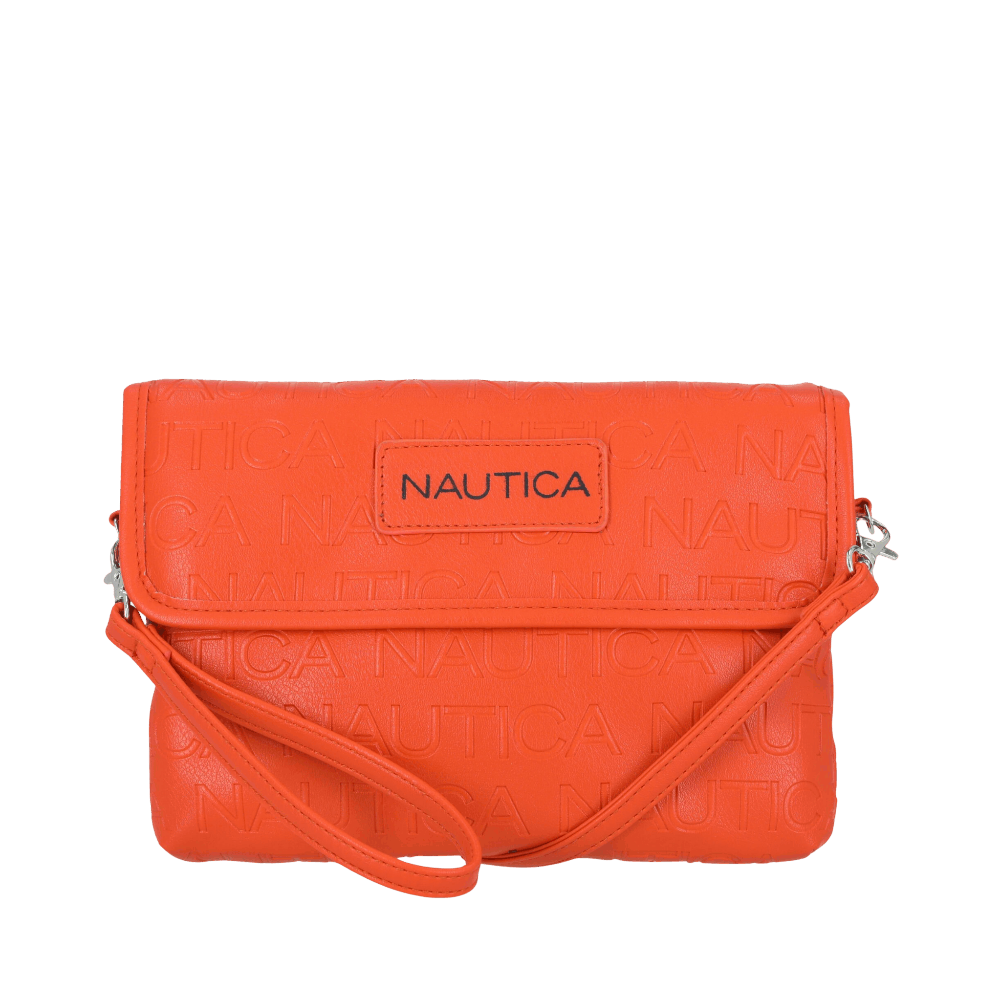 Bolsa Nautica Embossed Crossbody Wristlet