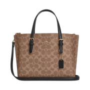 Bolsa Coach Mollie Tote Bag 25 In Signature Canvas