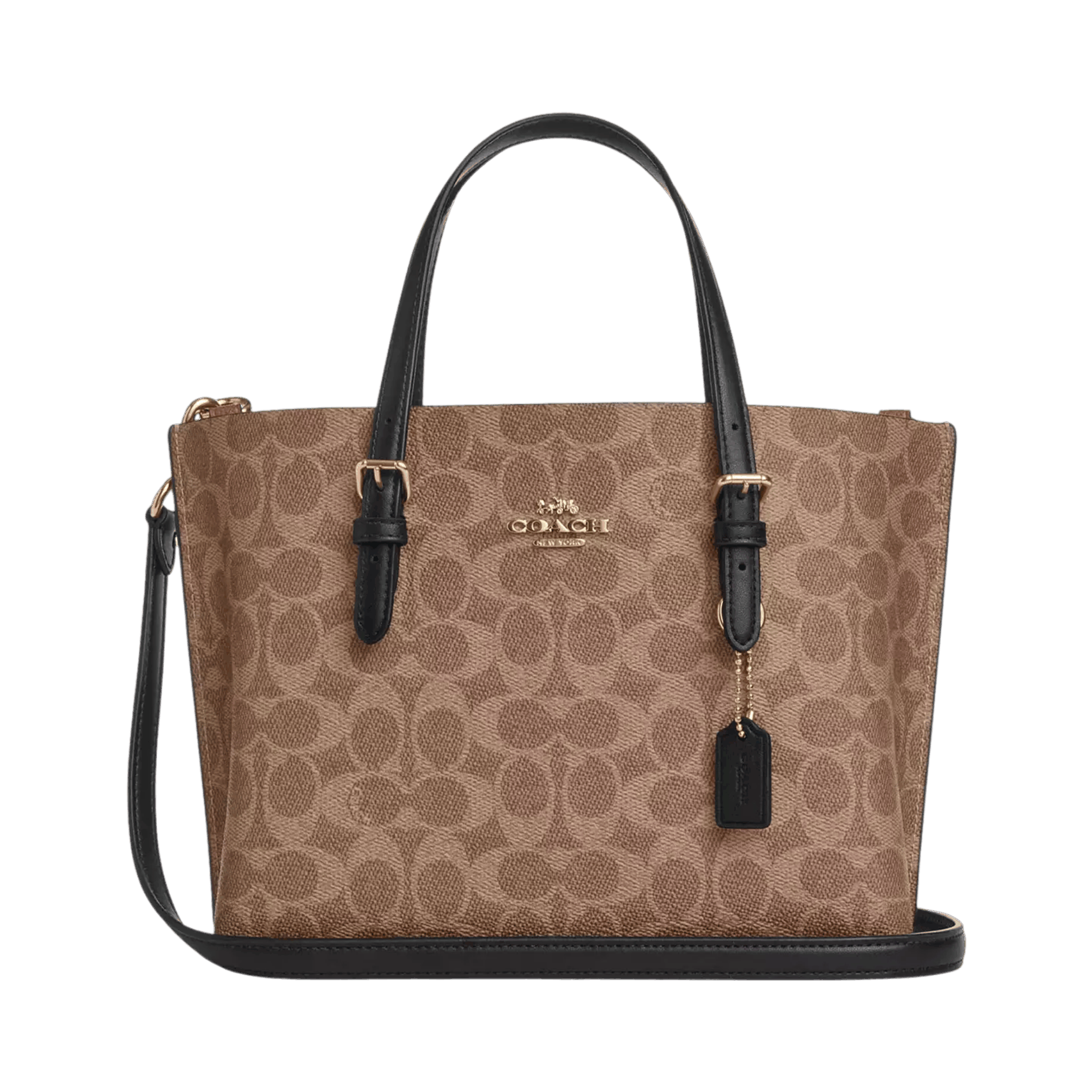 Bolsa Coach Mollie Tote Bag 25 In Signature Canvas