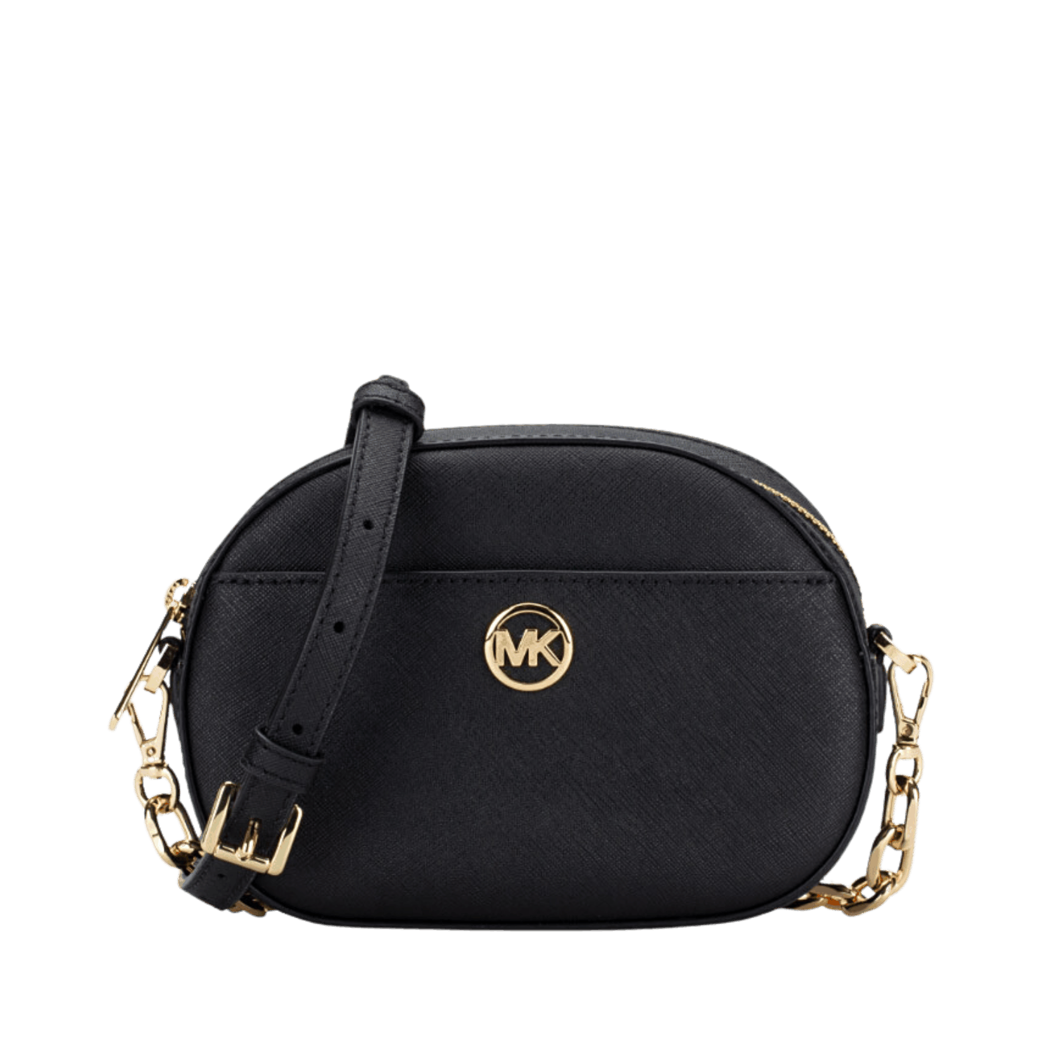 Bolsa Michael Kors Jet Set Glam Saffiano Small Front Pocket
