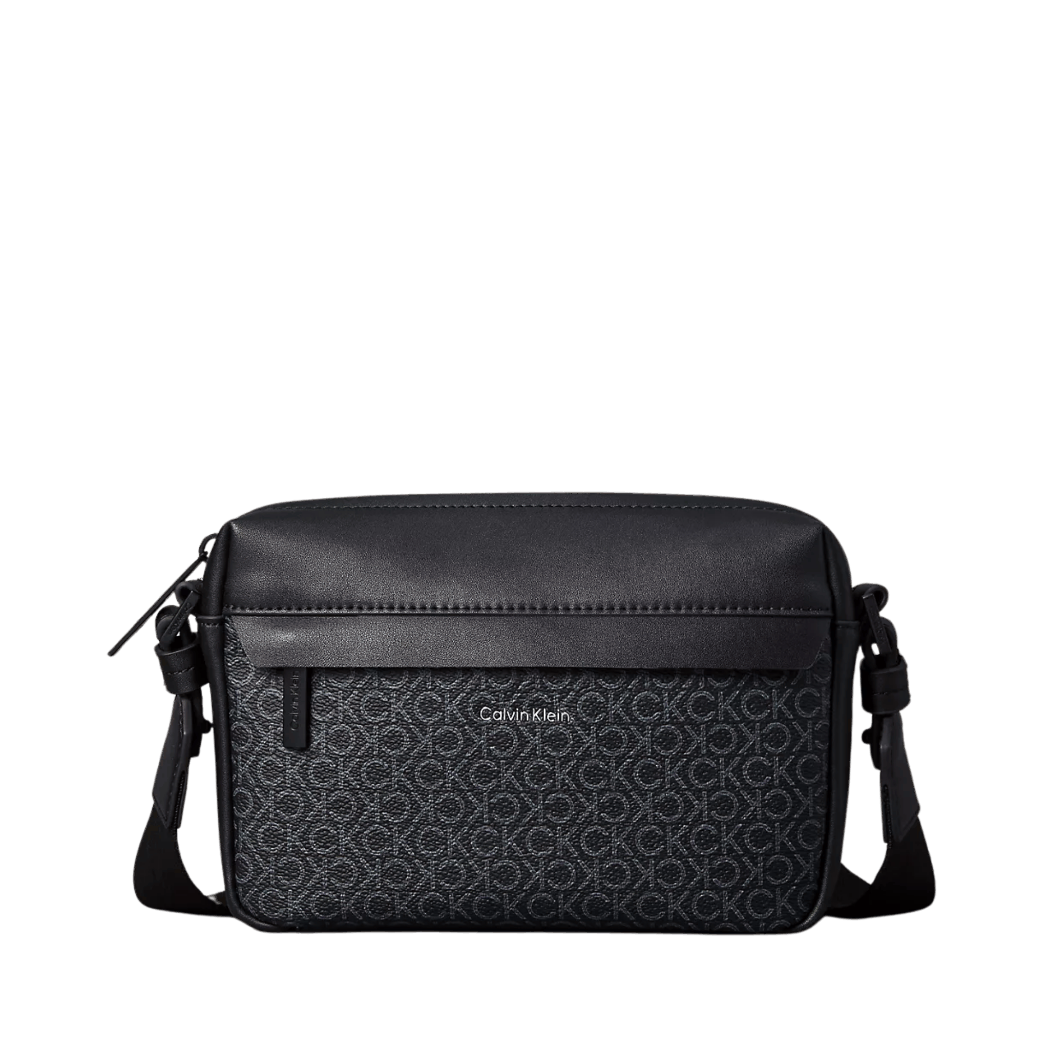 Bandolera Calvin Klein Pebbled Monogram Camera