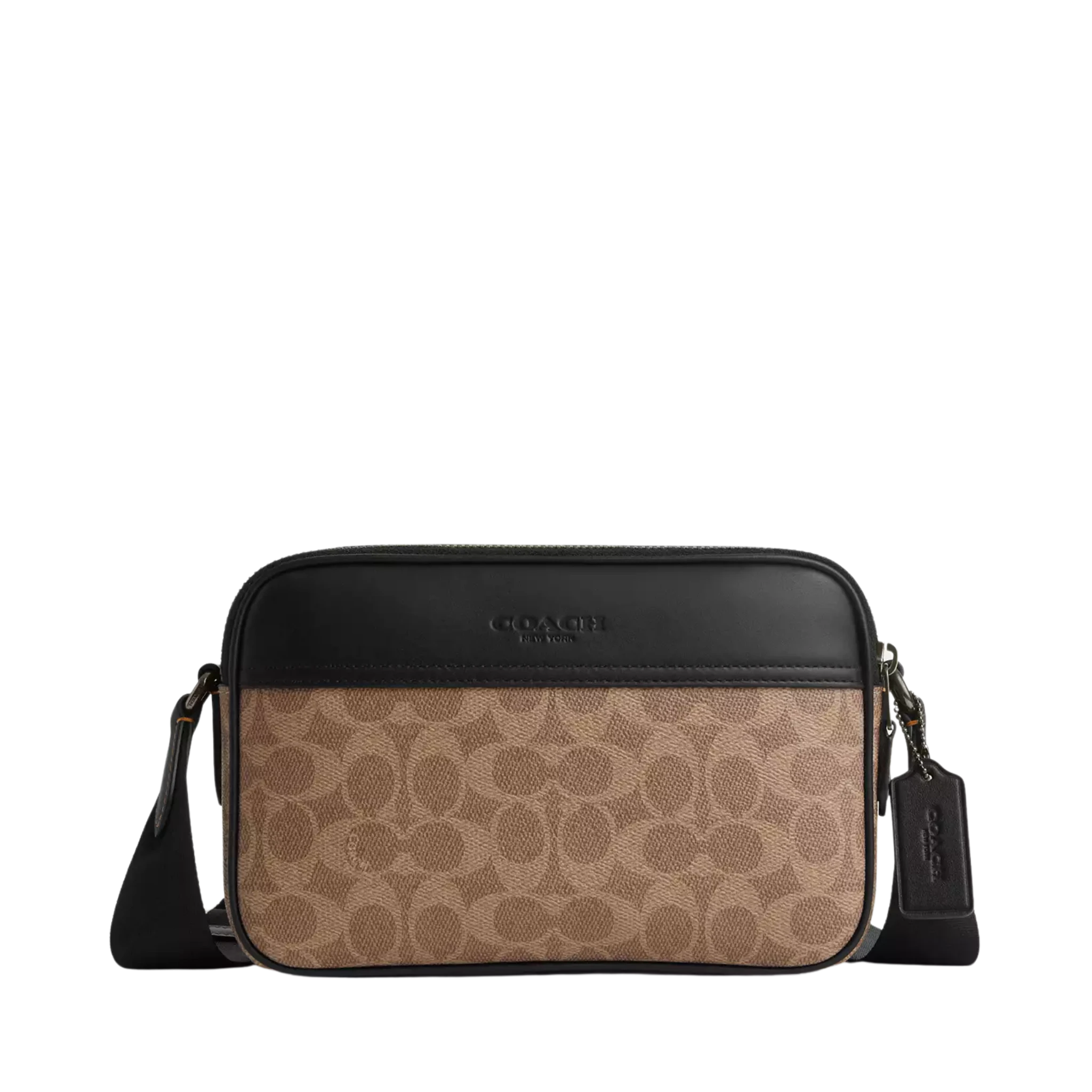 Bandolera Coach Graham Crossbody Bag In Signature Canvas