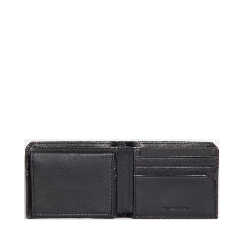 Cartera Calvin Klein Saffiano Leather Card Case Bifold Wallet