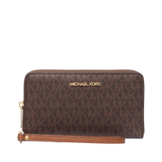 Cartera Michael Kors Jet Set Signature Logo Smartphone Wristlet