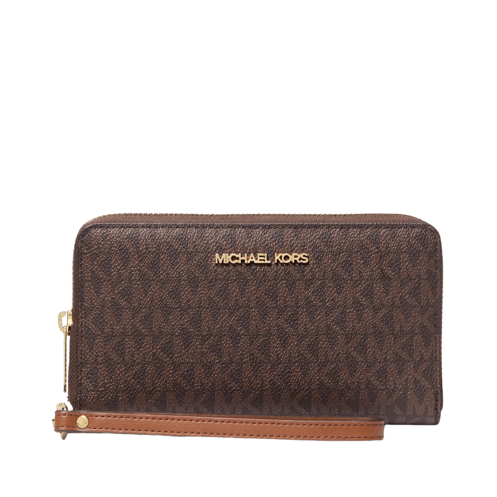 Cartera Michael Kors Jet Set Signature Logo Smartphone Wristlet