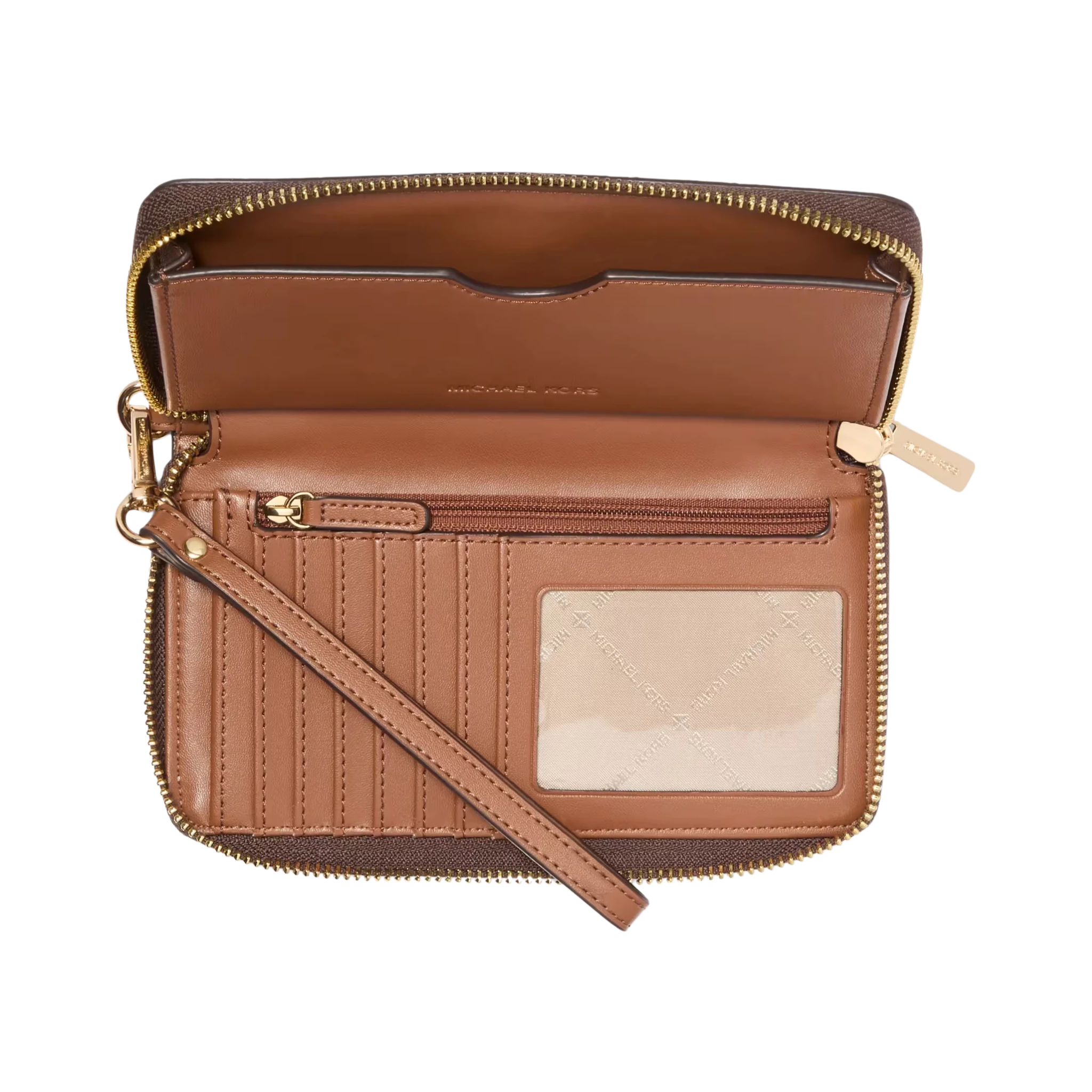Cartera Michael Kors Jet Set Signature Logo Smartphone Wristlet