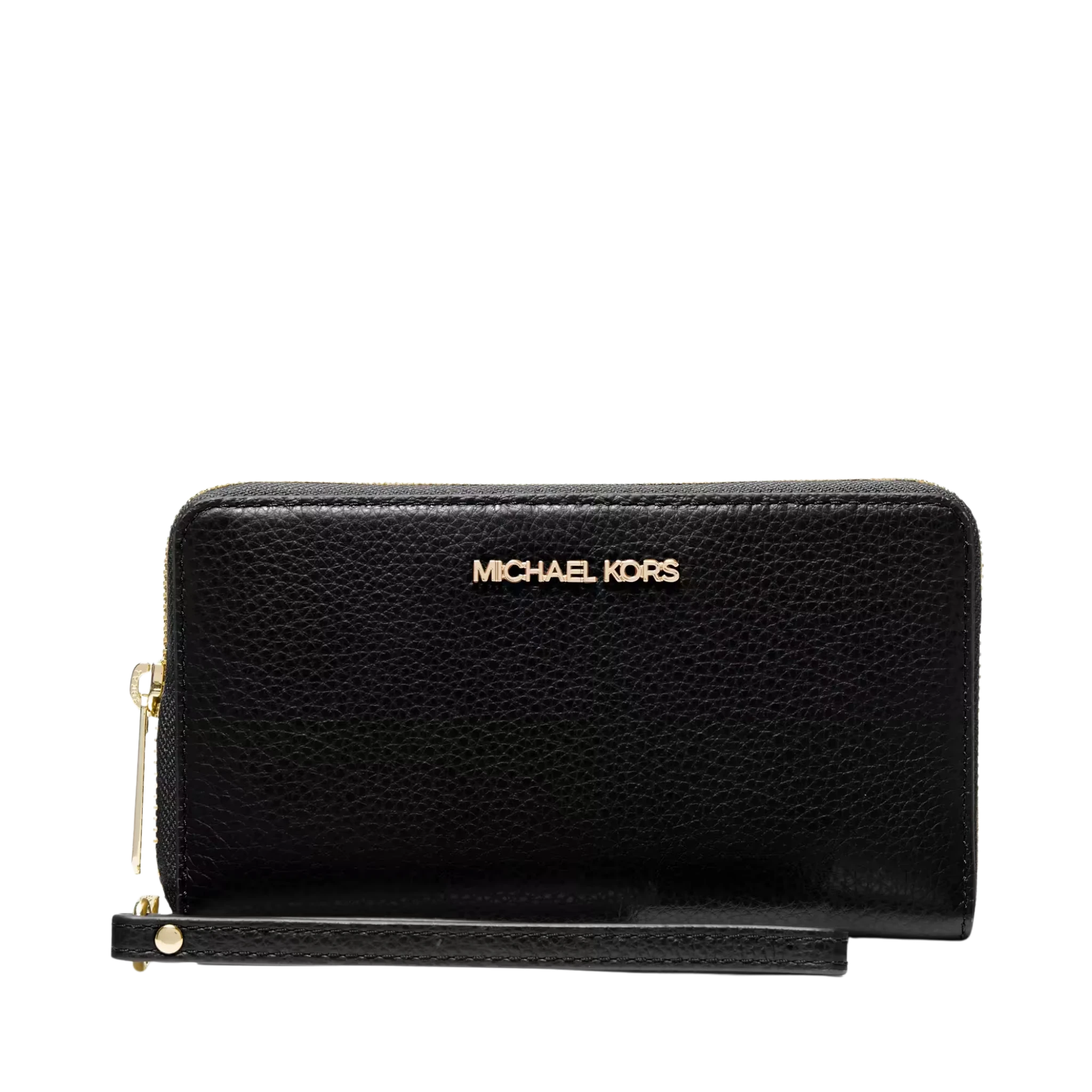 Cartera Michael Kors Large Pebbled Leather Smartphone Wristlet