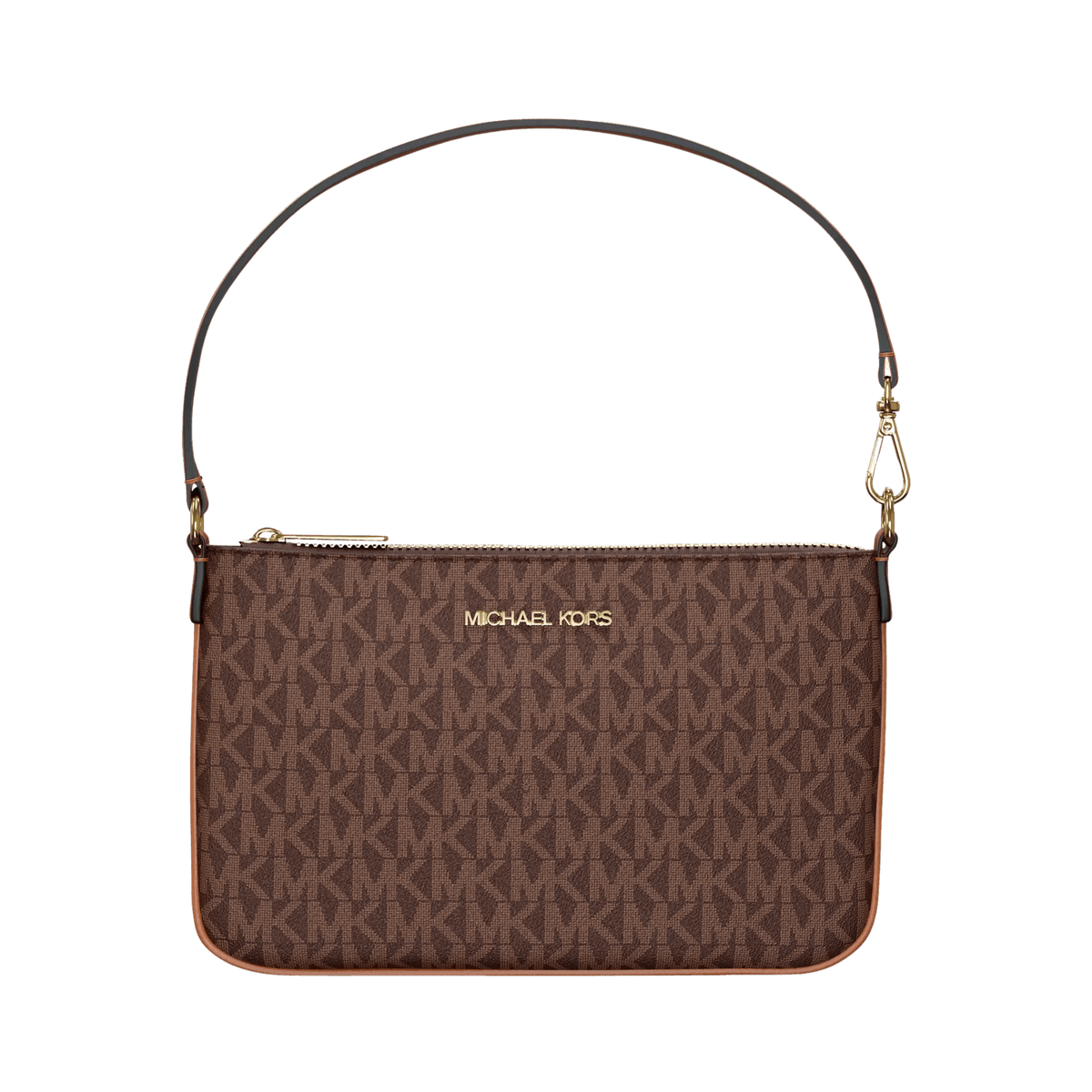 Monedero Michael Kors Jet Set Small Signature Logo Convertible Wristlet