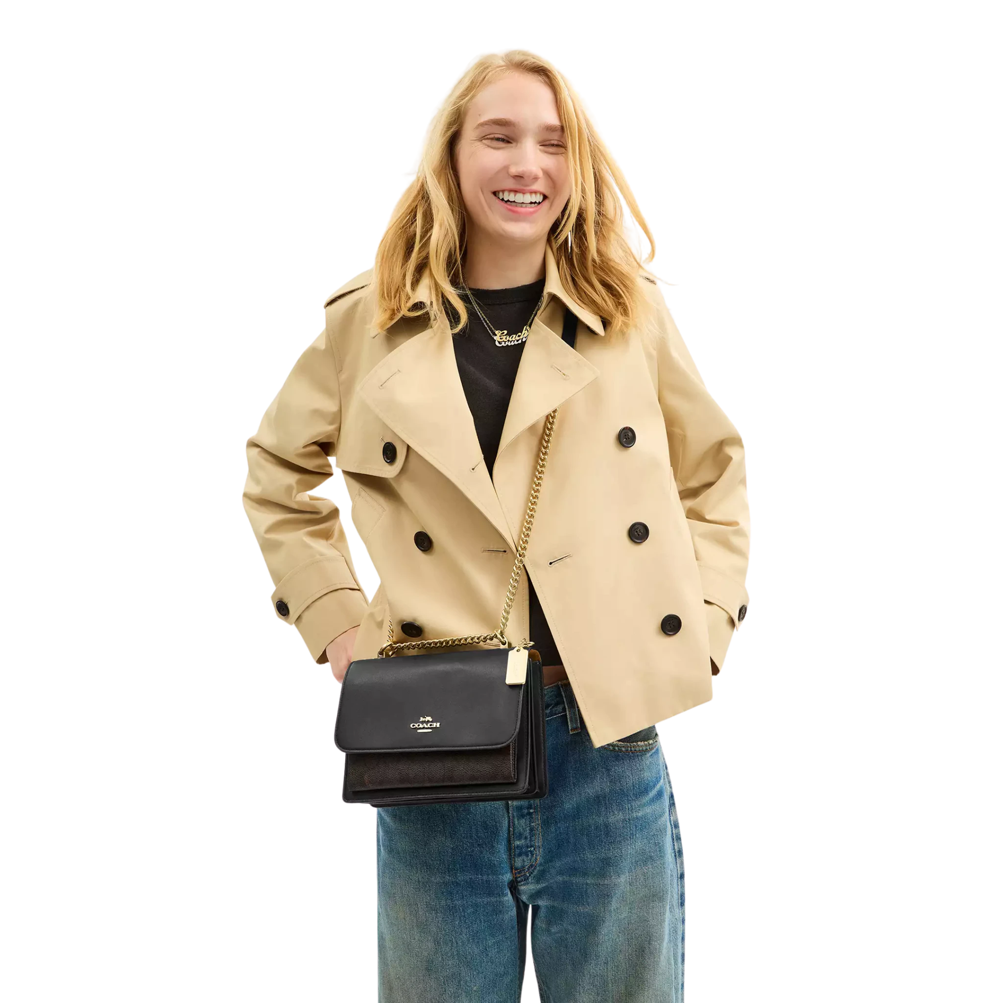 Bolsa Coach Klare Crossbody Bag In Signature Canvas