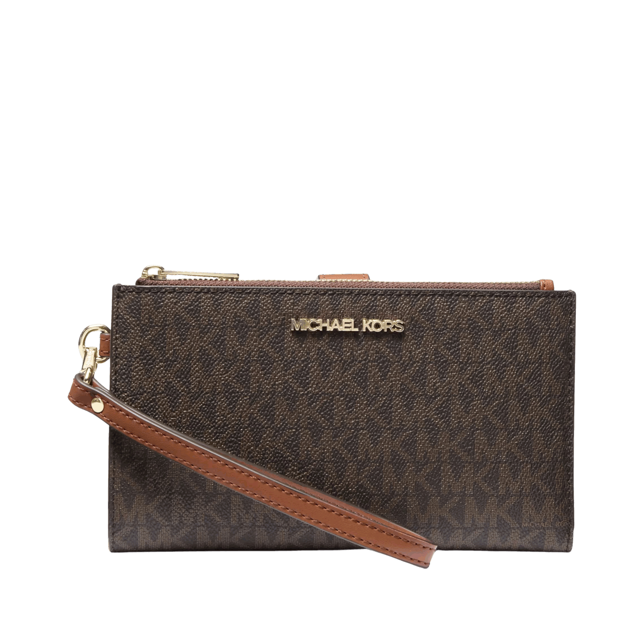 Cartera Michael Kors Jet Set Travel Signature Logo Smartphone Wallet
