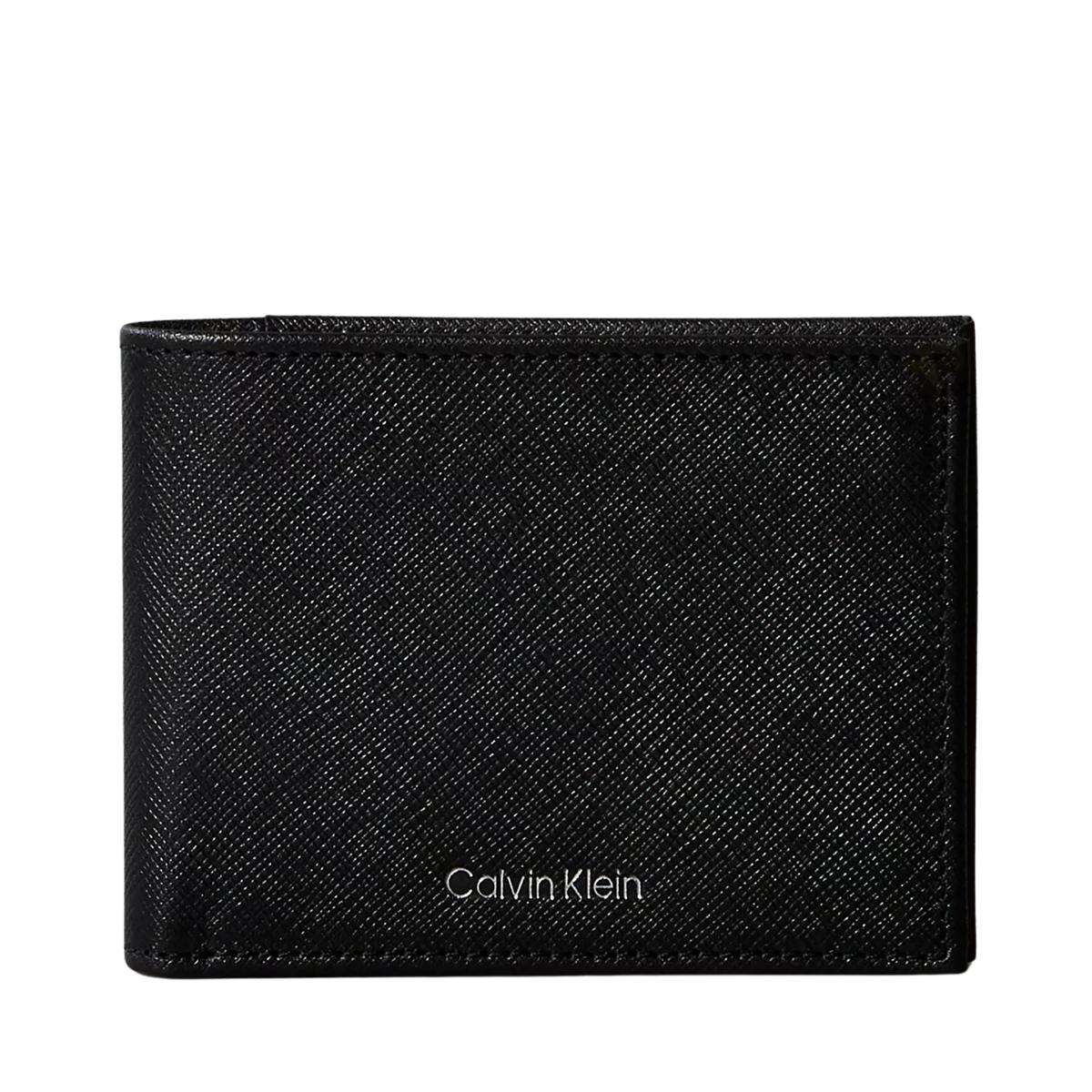 Cartera Calvin Klein Saffiano Leather Slim Bifold Wallet