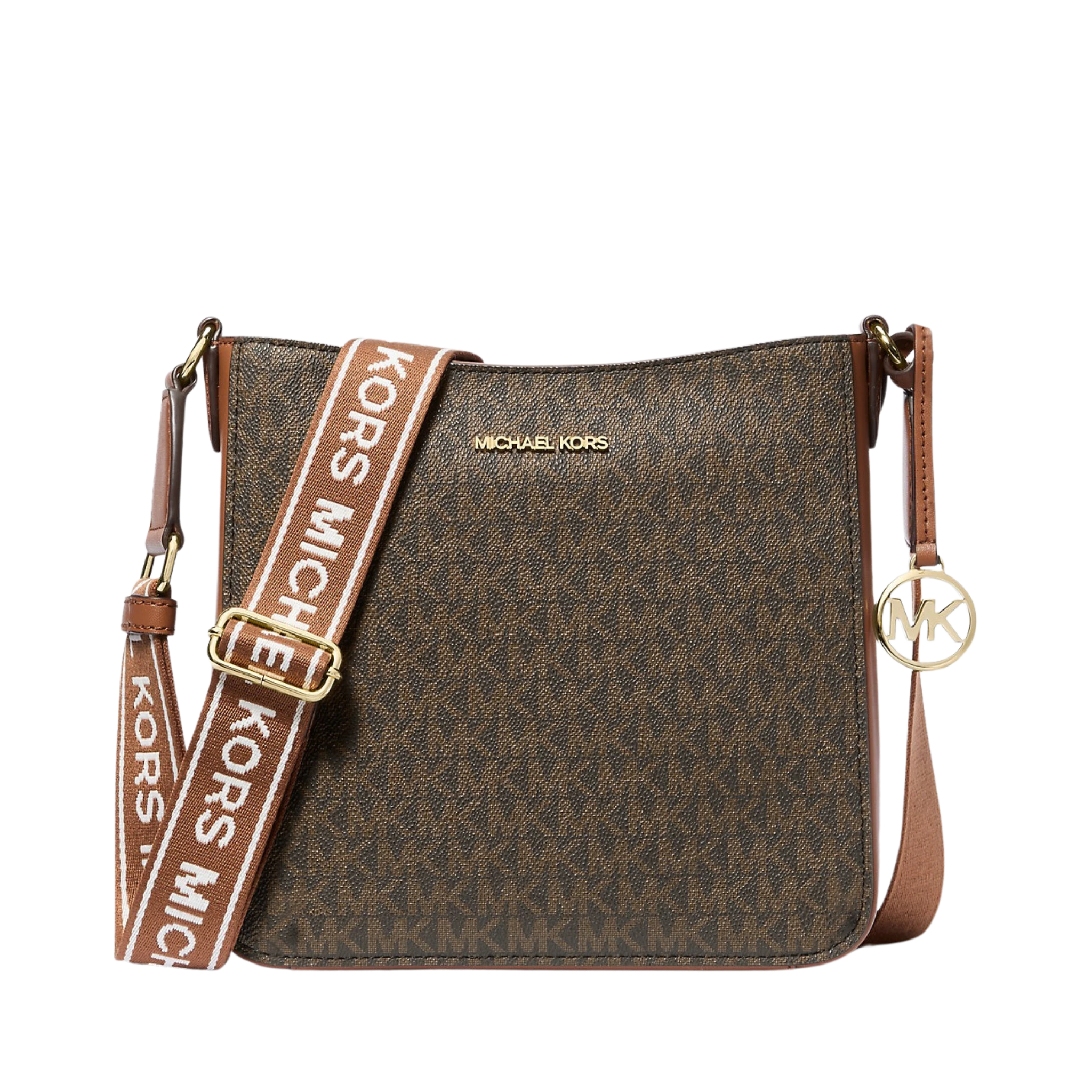 Bolsa Michael Kors Jet Set Travel Large Logo Messenger Bag