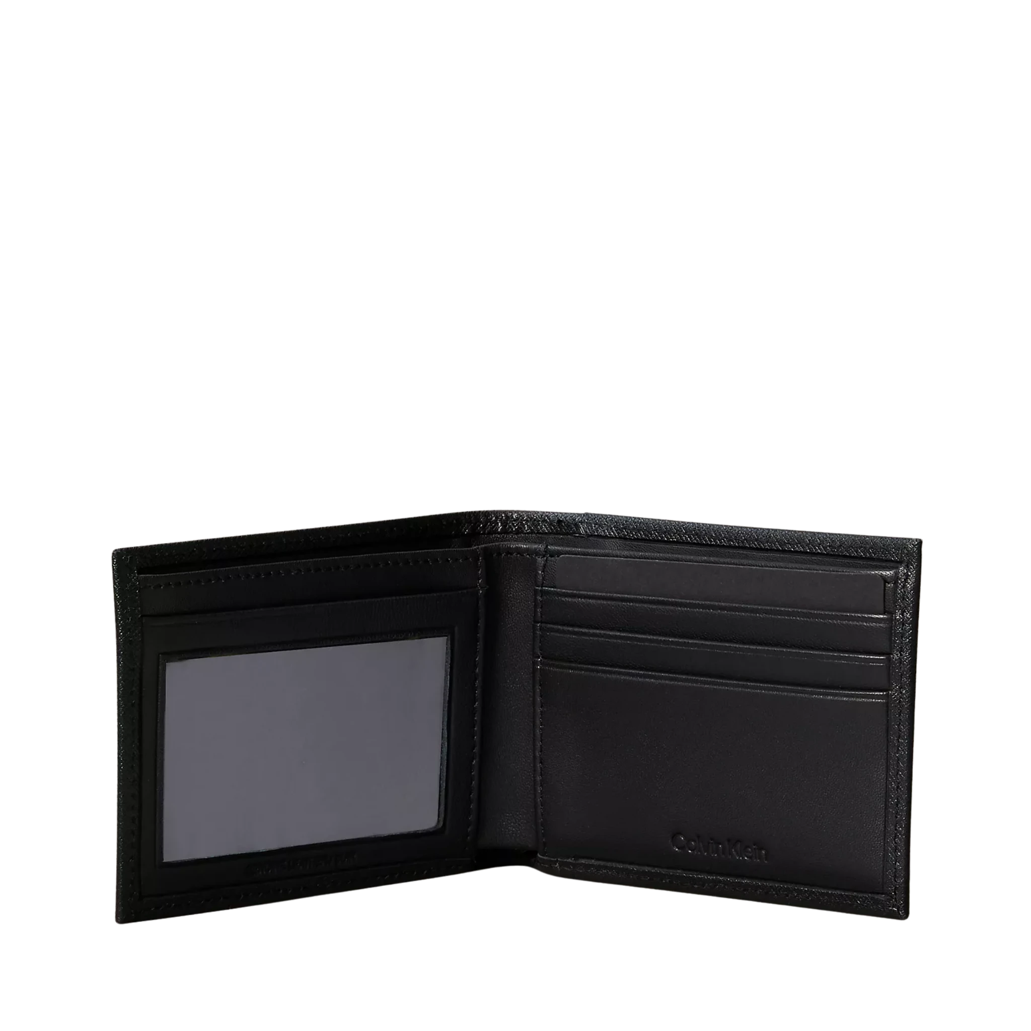 Cartera Calvin Klein Saffiano Leather Slim Bifold Wallet